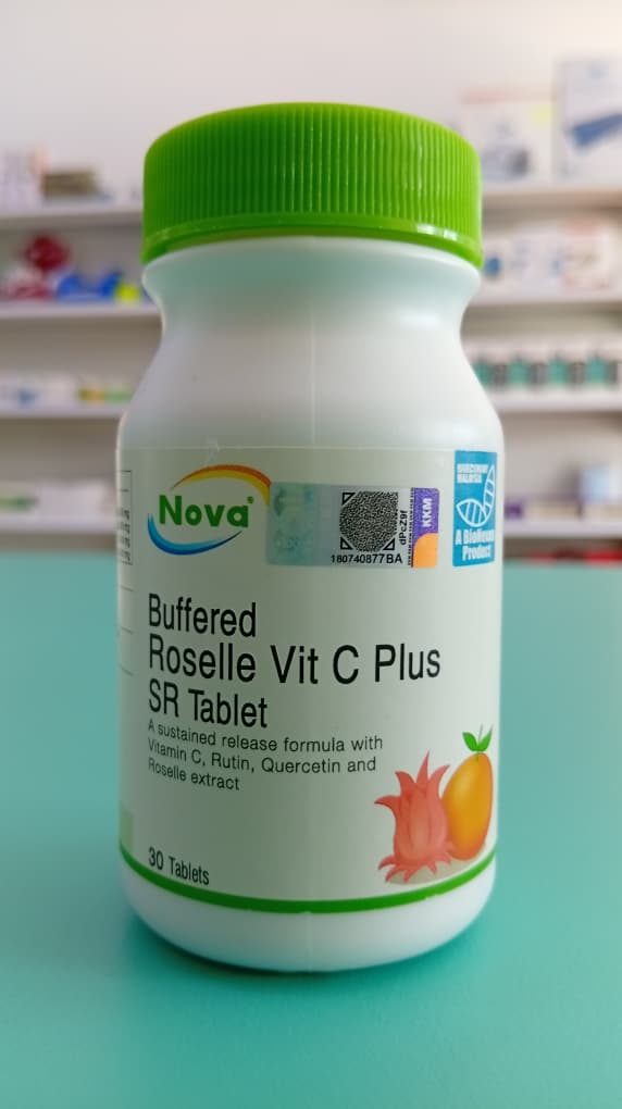 Nova Bufferred Roselle Vitamin C 30s